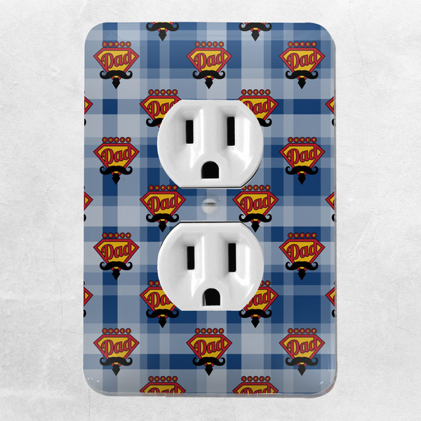 Hipster Dad Electric Outlet Plate - LIFESTYLE
