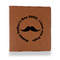 Hipster Dad Leather Binder - 1" - Rawhide (Personalized)