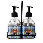 Hipster Dad Glass Soap & Lotion Bottles (Personalized)