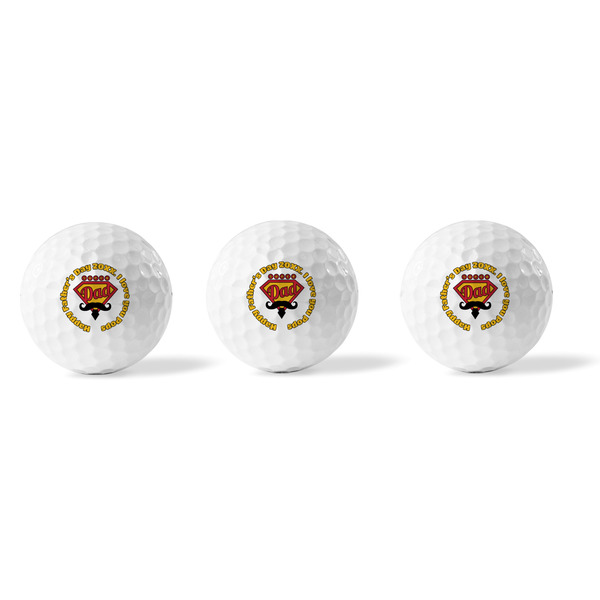 Hipster Dad Golf Balls - Generic - Set of 3 - APPROVAL