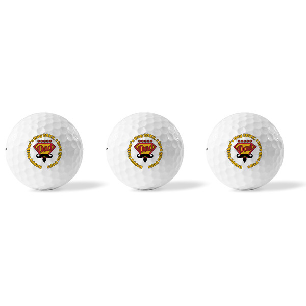 Hipster Dad Golf Balls - Titleist - Set of 3 - APPROVAL