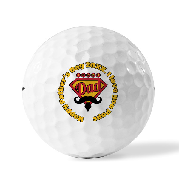 Hipster Dad Golf Balls - Titleist - Set of 3 - FRONT