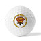 Hipster Dad Golf Balls - Titleist - Set of 3 - FRONT