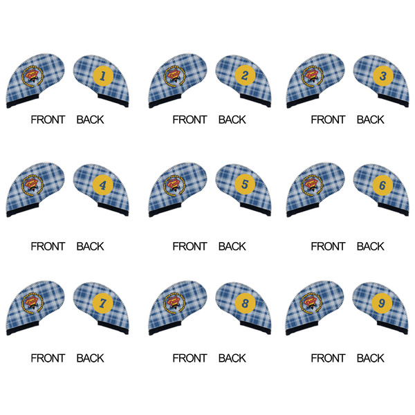 Hipster Dad Golf Club Covers - APPROVAL (set of 9)