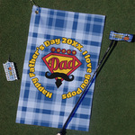 Hipster Dad Golf Towel Gift Set w/ Name or Text