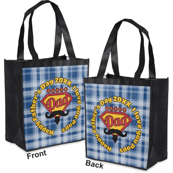 Hipster Dad Grocery Bag - Apvl
