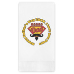 Hipster Dad Guest Towels - Full Color (Personalized)