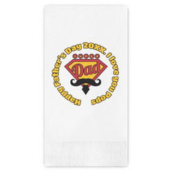 Hipster Dad Guest Paper Towels - Full Color (Personalized)