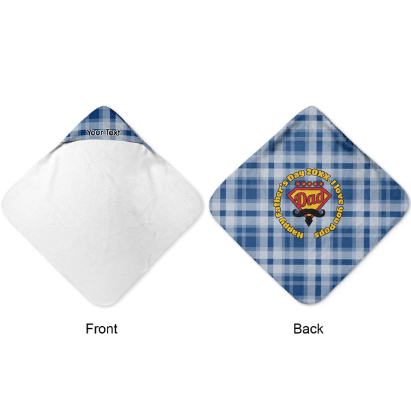 Hipster Dad Hooded Baby Towel- Approval