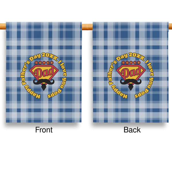 Hipster Dad House Flags - Double Sided - APPROVAL