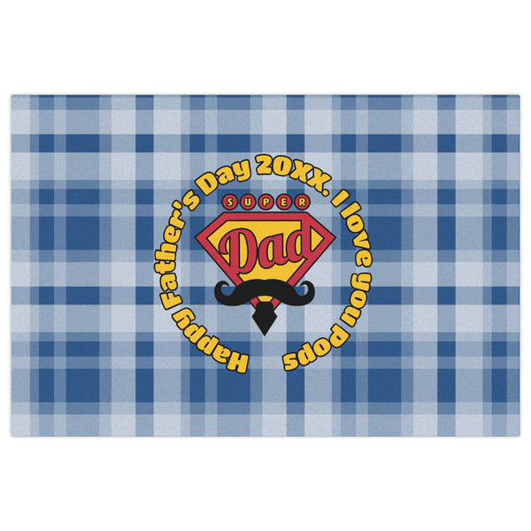 Hipster Dad Indoor / Outdoor Rug - 2'x3' - Front Flat