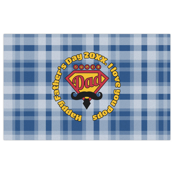 Hipster Dad Indoor / Outdoor Rug - 5'x8' - Front Flat