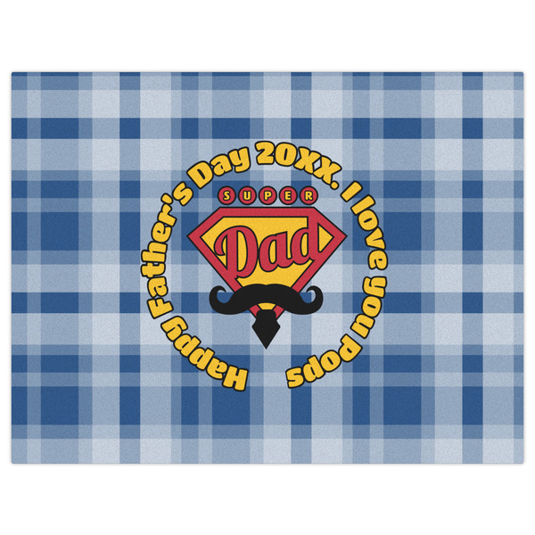 Hipster Dad Indoor / Outdoor Rug - 6'x8' - Front Flat