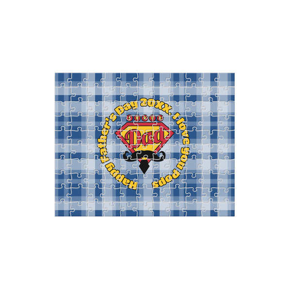 Custom Hipster Dad 110 pc Jigsaw Puzzle (Personalized)