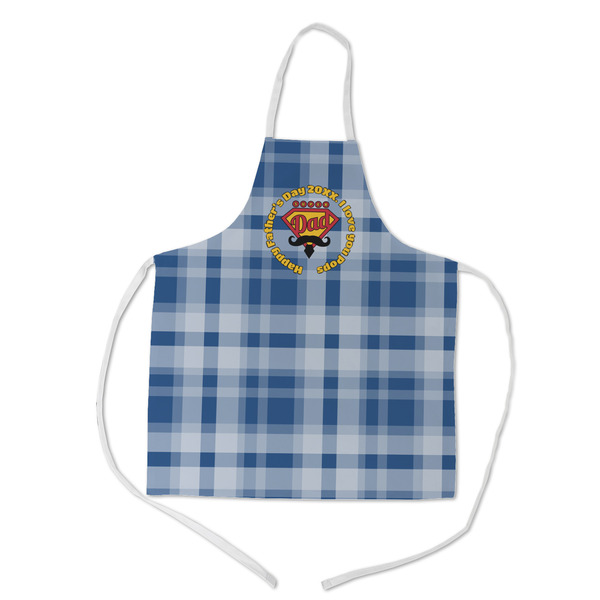 Custom Hipster Dad Kid's Apron - Medium (Personalized)