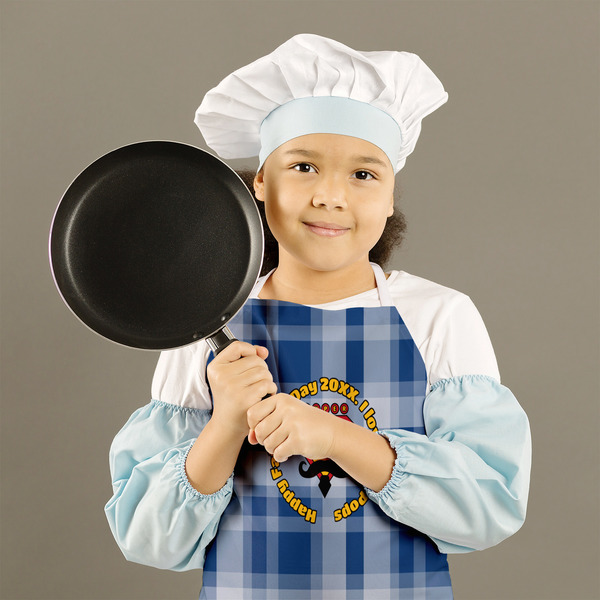 Hipster Dad Kid's Aprons - Medium - Lifestyle