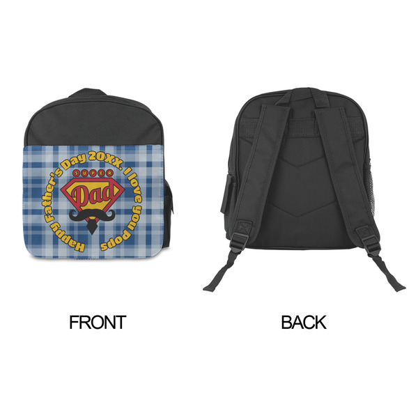 Hipster Dad Kid's Backpack - Approval