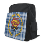 Hipster Dad Preschool Backpack (Personalized)