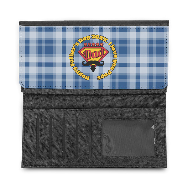 Hipster Dad Ladies Wallet - Half Way Open
