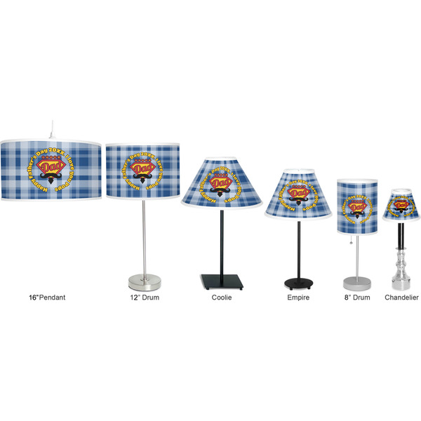 Hipster Dad Lamp Full View Size Comparison