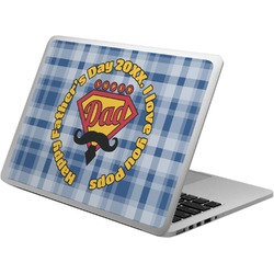 Hipster Dad Laptop Skin - Custom Sized (Personalized)