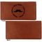 Hipster Dad Leather Checkbook Holder Front and Back Single Sided - Apvl