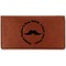 Hipster Dad Leatherette Checkbook Holder (Personalized)