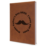 Hipster Dad Leather Sketchbook (Personalized)