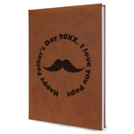 Hipster Dad Leatherette Journal - Large - Single Sided (Personalized)