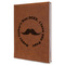 Hipster Dad Leatherette Journal - Large - Single Sided - Angle View