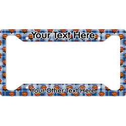 Hipster Dad License Plate Frame (Personalized)