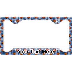 Hipster Dad License Plate Frame - Style C (Personalized)