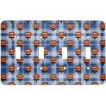 Hipster Dad Light Switch Cover (4 Toggle Plate)