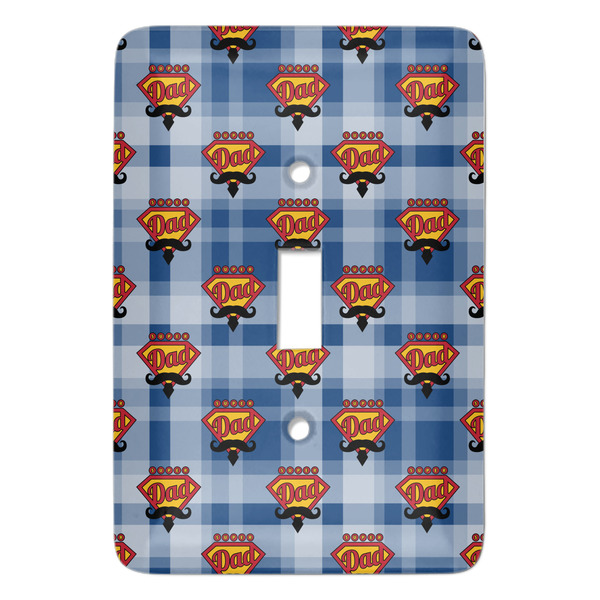 Custom Hipster Dad Light Switch Cover