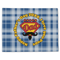 Hipster Dad Single-Sided Linen Placemat - Single w/ Name or Text
