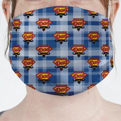 Hipster Dad Face Mask Cover