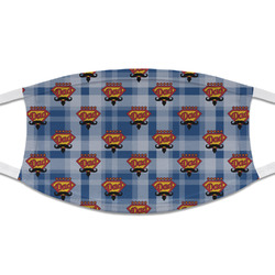 Hipster Dad Cloth Face Mask (T-Shirt Fabric)