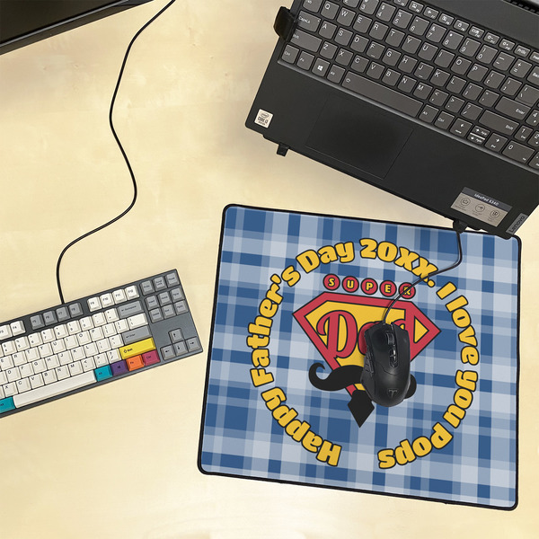 Hipster Dad Medium Gaming Mats - LIFESTYLE