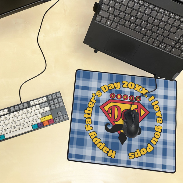 Hipster Dad Medium Gaming Mats - LIFESTYLE