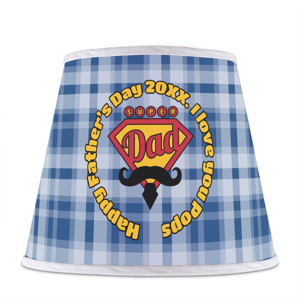 Hipster Dad Poly Film Empire Lampshade - Front View