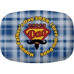 Hipster Dad Melamine Platter (Personalized)