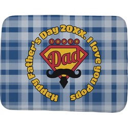 Hipster Dad Memory Foam Bath Mat - 48"x36" (Personalized)