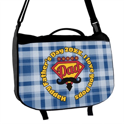Hipster Dad Messenger Bag (Personalized)