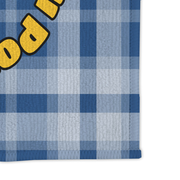 Hipster Dad Microfiber Dish Rag - DETAIL