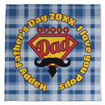 Hipster Dad Microfiber Dish Towel (Personalized)