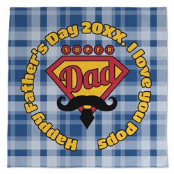 Hipster Dad Microfiber Dish Towel (Personalized)