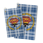 Hipster Dad Microfiber Golf Towel (Personalized)