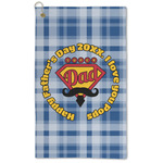 Hipster Dad Microfiber Golf Towel (Personalized)