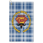 Hipster Dad Microfiber Golf Towel (Personalized)