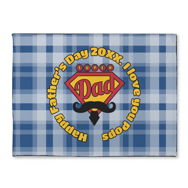 Custom Hipster Dad Microfiber Screen Cleaner (Personalized)